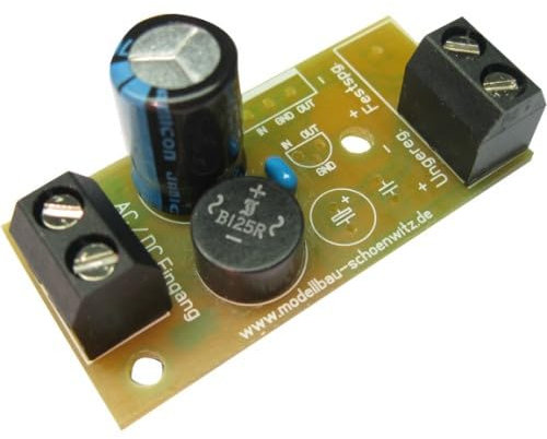 50099 Brückengleichrichtermodul 2A Fertigbaustein V1.0