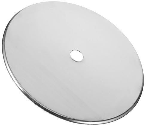 DOITOOL Thickened 20.5cm Stainless Steel Induction Cooker Sinking Ring and Heat Diffuser Plate for Electric Stove Hot Pot Table Accessory