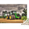 MEFESE 1000-teiliges Holzpuzzle für Erwachsene, Landwirtschaftswerkzeuge, Traktoren, Klassisch, Puzzle, 75x50cm