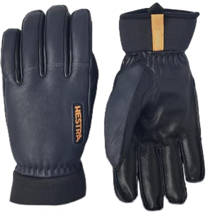 HESTRA Army Leather Wool Terry - 5 Finger 350-10