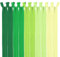 MARARDI [Packung 10 Unsichtbaren Reißverschlüssen [Grün] Nylon [15 cm] Nähen und Basteln zum Kleidung Taschen Stoff für Nähmaschine Patchwork Plastik Baumwolle Zipper mit Metallreißverschluss