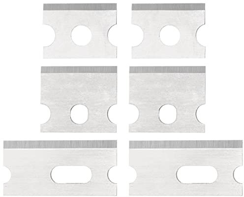 Klingen für Crimpzange 20 Stück Stahl Silber, Ersatzklingen