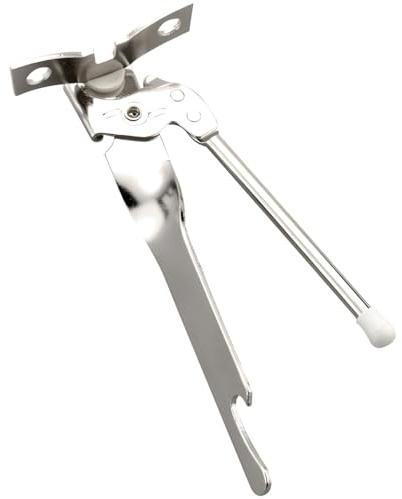AMK® Classic Style Metal Butterfly Tin Can & Bottle Opener Heavy Duty Traditional Stainless Steel
