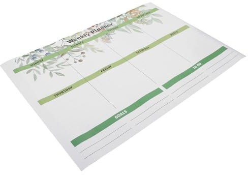 Ciieeo Kühlschrankmagnet-planer Magnetische Kühlschrank-whiteboard-tafel Wiederverwendbare Trocken Abwischbare Planertafel Für Küche Kleine Whiteboard-tafel Für Notizen Und Erinnerungen