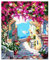 OSDUE Peinture par Numéros pour Adulte, Peinture par Numero pour Enfant et Adulte, Flower Town(sans Cadre)-DIY Peinture Acrylique Débutants Facile sur Toile Peintures et Pinceaux-40x50cm