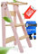isipisi Lernturm ab 1 Jahr [Montessori] höhenverstellbarer Kinderturm – spielerisch motorische Fähigkeiten fördern – Steh- und Lern-Turm klappbar, Learning Tower, Faltbare Kindertreppe