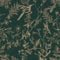 Timeet Self Adhesive Wallpaper Green Gold Peel and Stick Wallpaper Flower Leaf Bird Wallpaper 41x300cm Vinyl Film Sticky Back Wallpaper for Living Room Bedroom Wall Cabinet Shelf