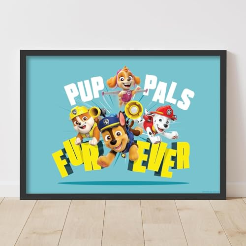 Themed Poster mit Paw Patrol-Aufdruck – Pup Pals Fur Ever (29,7 cm x 42 cm – A3)