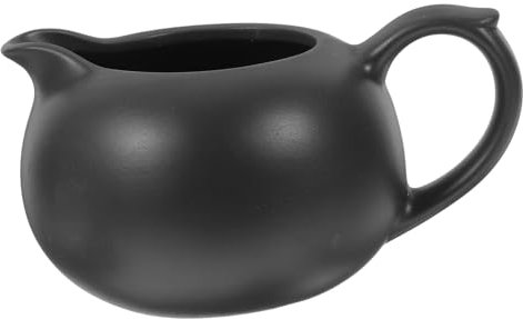 LABRIMP Jarra De Leche De Cerámica Hervidor Asa Cerámica Para Calentar y Servir Leche