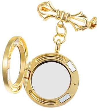 Meiliyizu Broche, broche personnalisable pour photo de mariage, cadre photo, épinglette en dentelle de forme ovale, bijou personnalisable, cadeau pour Noël