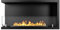 Divina Fire Camino a bioetanolo da Incasso ad Angolo biocamino angolare 90x45 SUTRI 90 SX