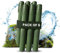 Joypur Paille Filtrante de Survie- Purificateur d'Eau pour Randonnée Camping Bushcraft - Filtre à Eau de Poche,Accessoires Survivalisme Equipement Kit.（vert*6）
