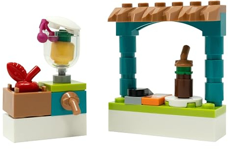 LEGO Friends Accessory Set Smoothie Booth Beach Mini Set (33 pcs) Ages 6
