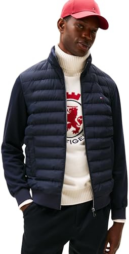 Tommy Hilfiger Mix Media Hooded Zip Through