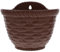 Yardwe Cour Balcon Suspendu Pots Suspendus pour Plantes Osier rotin théière Pot de Fleur Interieur Jardiniere Plastique Pots de Fleurs Suspendus pour l'extérieur jardinière Murale Coffee