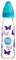 dBb Remond Biberon Regular Air 240 ml de cristal – Decoración de mariposas – Chupete NN – Anticólico de silicona – Flujo regular – 1ª edad, 0 a 4 meses – Fabricación francesa – Turquesa