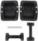 Lazmin112 2Pcs Speaker Handles Replacement, Mount Chest Handles for Flight Case, Large Stage Speaker, Cabinet, Toolboxes, 7.7x6.7in
