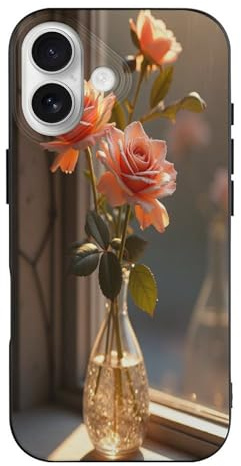 TZTTZT Rose Arrangement Print No.999 Kompatibel mit iPhone 17 Hülle Dünn Slim Cute Case Kompatibel mit iPhone 17 Kamerasteuerung Stoßfest Schutz Kratzfest