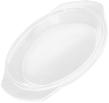 Kisangel Couvercle Verre pour Micro-Ondes et Fours Vapeur, Pare-Éclaboussures Transparent 15,9 CM Résistant la Chaleur, Accessoire la Cuisine pour Cuisson et Service
