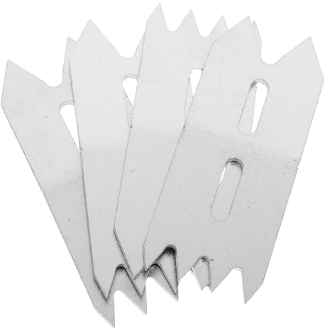 PLAFOPE Kit de 4 Serrage-joints à Barre en Métal Argenté pour Travail du Bois, Fixation Sécurisée et Positionnement de Précision, pour Projets de Menuiserie