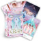 Pastel Colored Work Your Light Oracle Cards - 13.7x10cm (44 Card Deck) - Fun & Engaging Spiritual Connection - Ideal for Game Night: A 44-Card Deck and Guidebook
