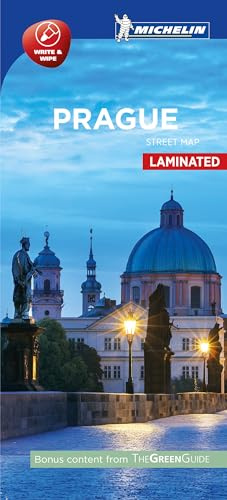Prague - Michelin City Map 9215: Laminated City Plan (Michelin City Plans)