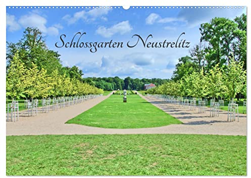 Schlossgarten Neustrelitz (Wandkalender 2026 DIN A2 quer), CALVENDO Monatskalender: Ein Barockgarten nach englischem Vorbild. (CALVENDO Orte)