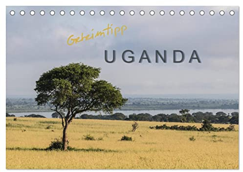 Geheimtipp Uganda (Tischkalender 2026 DIN A5 quer), CALVENDO Monatskalender: In Uganda begegnet man viel Natur aber (noch) wenig Touristen. (CALVENDO Orte)