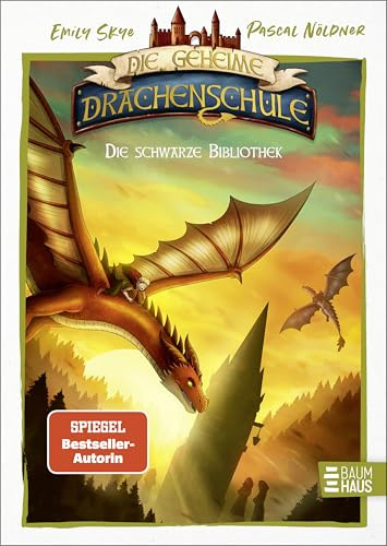 Die geheime Drachenschule - Die schwarze Bibliothek: Ein bunt illustriertes Abenteuer aus der Welt der GEHEIMEN DRACHENSCHULE mit Comicelementen ab 8 ... Drachenschule - Die Vorgeschichte, Band 3)