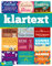Klartext Sprüche - Wochenplaner Kalender 2023, Wandkalender im Hochformat (25x33 cm) - Typografie Wochenkalender mit Rätseln und Sudokus