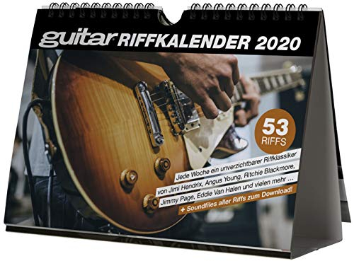 guitar-Riffkalender 2020: Wochenkalender
