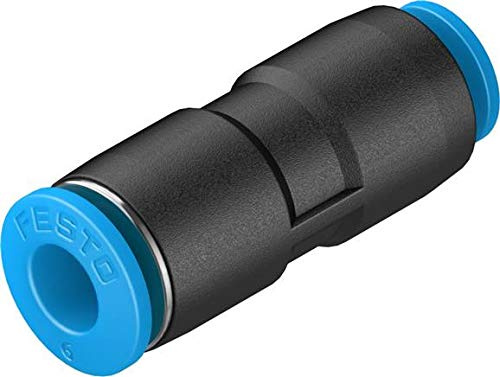 QS-6-4 (153037) Steckverbindung Baugröße:Standard Nennweite:2,6mm Einbaulage:beliebig