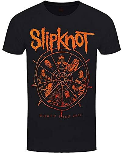 Slipknot Rockoff Trade Damen The Wheel T-Shirt, 1