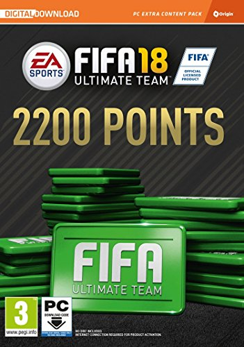 FIFA 18 2200 FUT POINTS PC