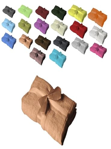 EXKLUSIV HEIMTEXTIL Badvorleger 1 Stück 50 x 80 cm Sand