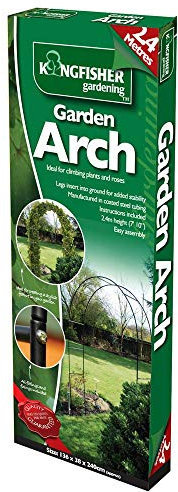 2xSelf Assembly Garden Arch for Climbing Plants & Roses