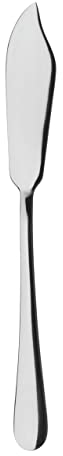 Rockingham Forge Deluxe Collection Windsor 18/10 Sortiment 12er Set Fischmesser aus hochwertigem 18/10 Edelstahl, 2.5mm, Hochglanzpolitur