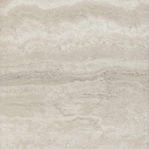 FloorPops Platinum Peel and Stick Floor Tiles, Grey, Marble Vinyl Floor Tiles, Water Resistant, 12 in x 12 in, Pack of 10