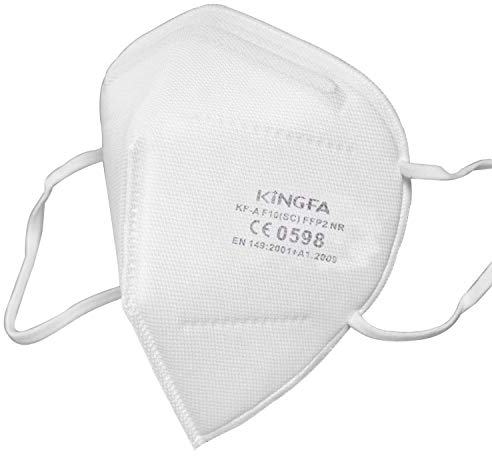 Gesichtsmasken,KN95 / FFP2-Maske,5-Lagen-Atemschutzmaske, Maske für Erwachsene (50)