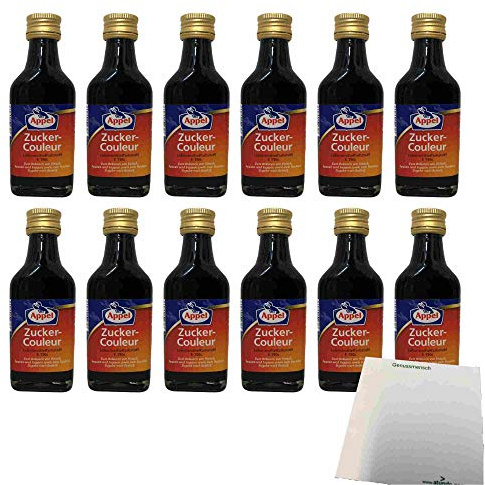 Appel Zucker Couleur (12x40ml Flasche) + usy Block
