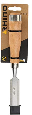 Rhino 43032 Ciseau à Bois 24mm, NC, 24 mm