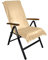 Frottier-Schonbezug für Gartenstuhl, beige, 100% Baumwolle, ca. 60 x 130 (+20) cm