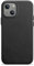 WIIUKA Hülle für iPhone 13 mini, Deutsches Leder, Lederhülle extra Dünn, Premium Handyhülle, Case, Qi, Schwarz