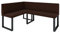 Eckbank Akiko Metal - Eckbankgruppe für Ihrem Esszimmer, Küche modern, Sitzecke, Essecke. Perfekt für Küche, Büro und Rezeption. Solide und Starke Verarbeitung. (INARI 28, 142x196cm Links)