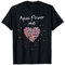 Aqua Power mit Herz Fitnesstrainerin Krafttraining Gymnastik T-Shirt