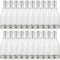 Toyvian Champagne Bottle Candy Container, 20Pcs Mini Champagne Bottles Clear Candy Boxes Champagne Bottle Container for Baby Shower Wedding Party Favors (Silver)