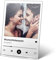 PhotoFancy® - Acrylglas Bild im Spotify Design personalisiert mit deinem Foto, Text und Widmung - Musik Album-Cover Aufsteller als personalisierte Geschenkidee für alle Musikfans - Größe A4