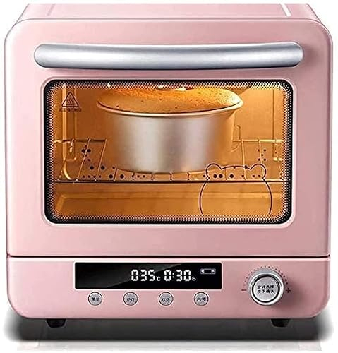 Horno eléctrico de Mesa Horno de 20 l Temperatura Ajustable 26-230 ℃ y Temporizador de 120 Minutos 1300 W Pantalla Inteligente Ciclón Circulación de Aire Caliente Baño de Agua Cocción al Vapor