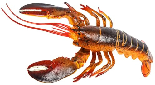 TOYANDONA modèle de Reconnaissance du Homard Jouet pour Enfants décoration d'affichage de Fruits de mer Jouets Enfants Toys des modèles Statue de Homard réaliste Homards