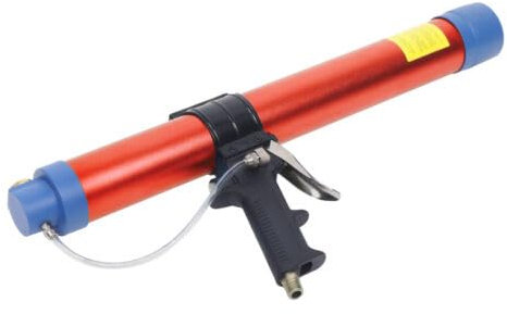 Air Pneumatic Sealant,600MlCaulking Silicone Pistol with Pistons Adhesive Kit Joint Seal Construction Tools Glass Glue Applicator Cartridge